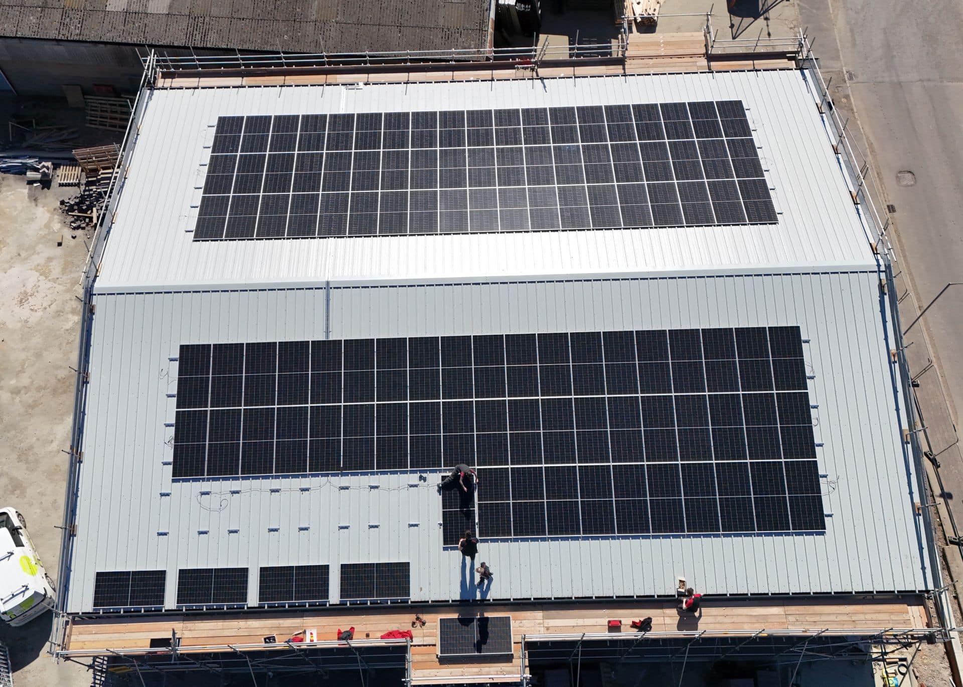 Trevor Wright Electrical Installing Solar Panels
